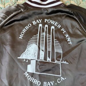 Vintage Bomber Jacket featuring Morro Bay CA!